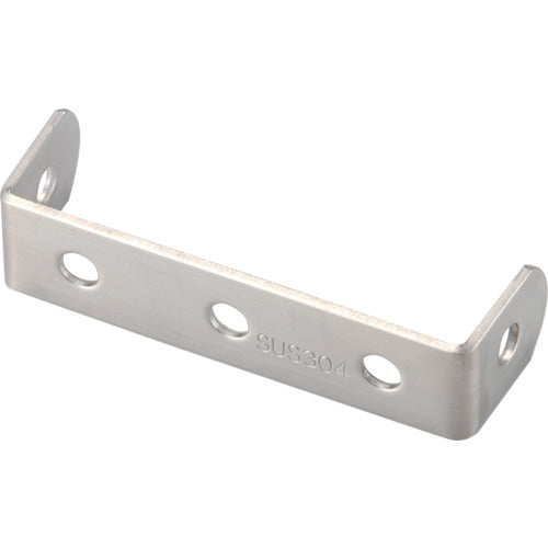 TRUSCO ジョイント金具19型U ステンレス 寸法77X27 穴数5 TK19U5S トラスコ