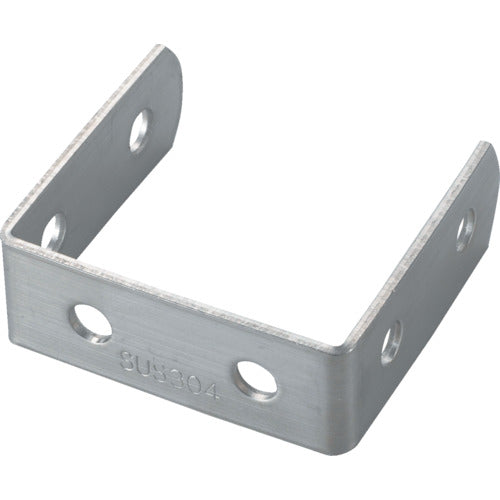 TRUSCO ジョイント金具19型U ステンレス 寸法52X52 穴数6 TK19U6AS トラスコ
