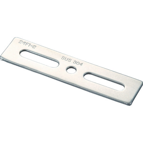 TRUSCO ジョイント金具24型フラット クロム 寸法100 穴数3 TK24F2C トラスコ