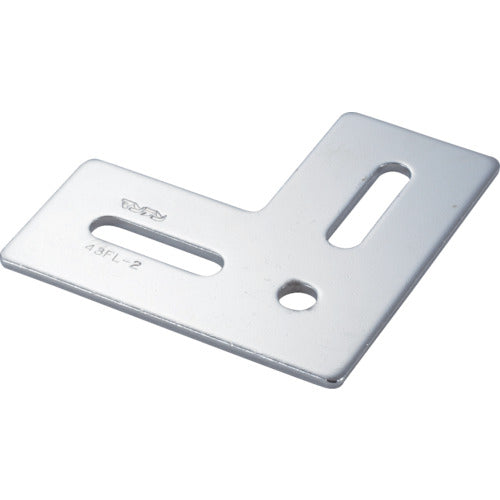 TRUSCO ジョイント金具43型フラット クロム 寸法90X90 穴数3 TK43FL2C トラスコ