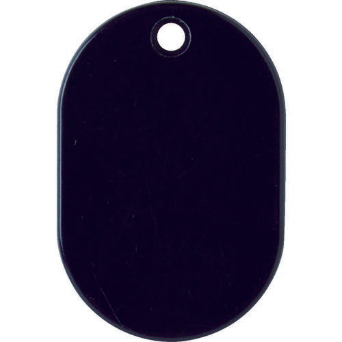 TRUSCO 小判札 小 45X30mm 5枚入 黒 TKFSBK トラスコ