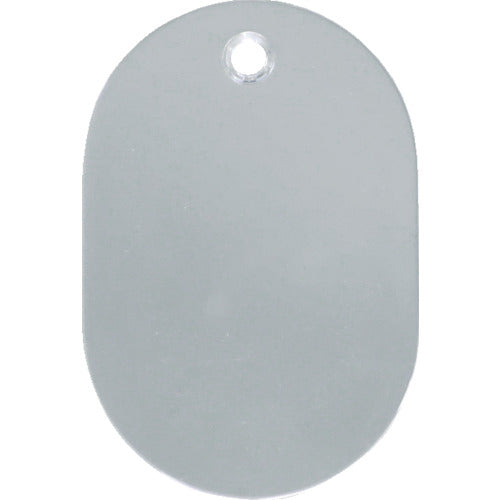 TRUSCO 小判札 小 45X30mm 5枚入 クリア TKFSCL トラスコ