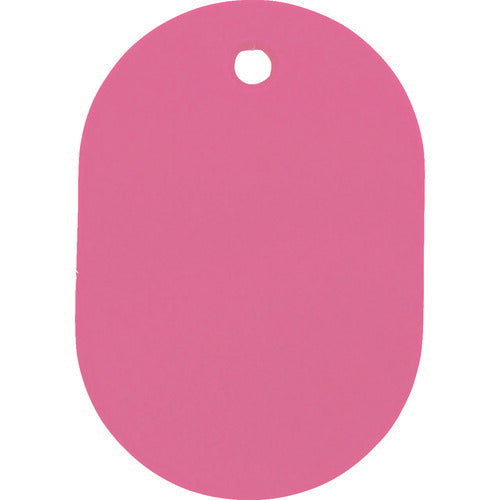 TRUSCO 小判札 小 45X30mm 5枚入 ピンク TKFSP トラスコ