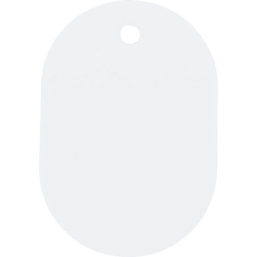 TRUSCO 小判札 小 45X30mm 5枚入 白 TKFSW トラスコ