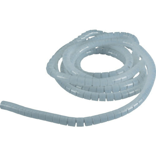 TRUSCO 電線保護材 スリットチューブ 5m 結束径35 ナチュラル TKL32PENR トラスコ