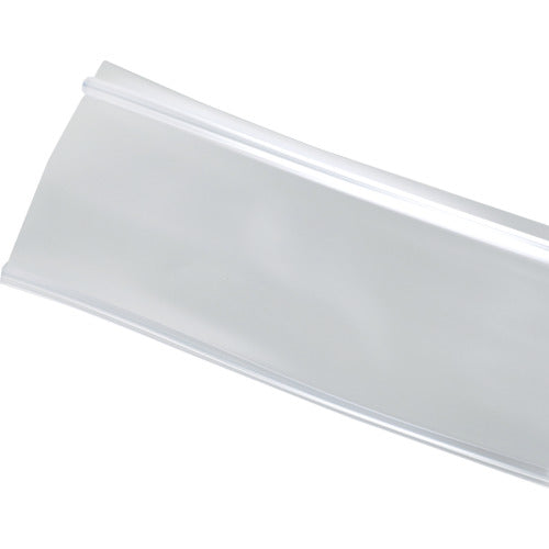 TRUSCO イージーロックジッパー式結束保護チューブ クリアタイプ 5m 50パイ TKLT50 トラスコ