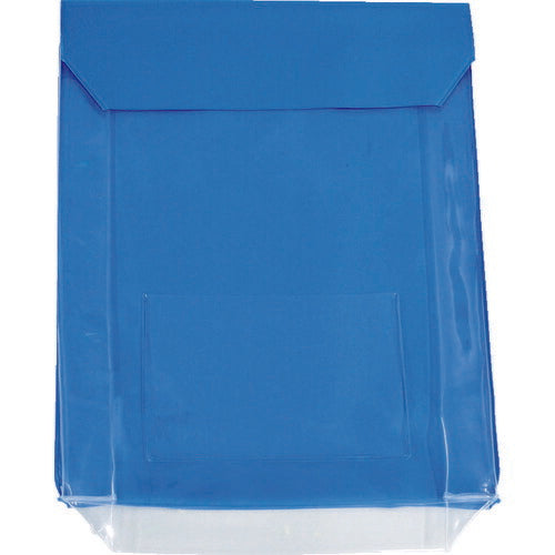 TRUSCO TRUSC0 通イ袋 マチ付 ブルー TKM3037BL トラスコ