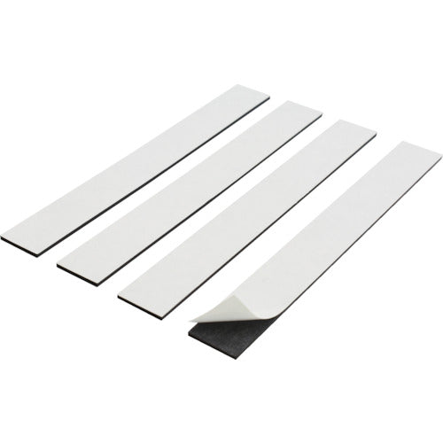 TRUSCO 強力マグネット粘着付テープ 4個入リ 200X25X2 TKMN2002 トラスコ
