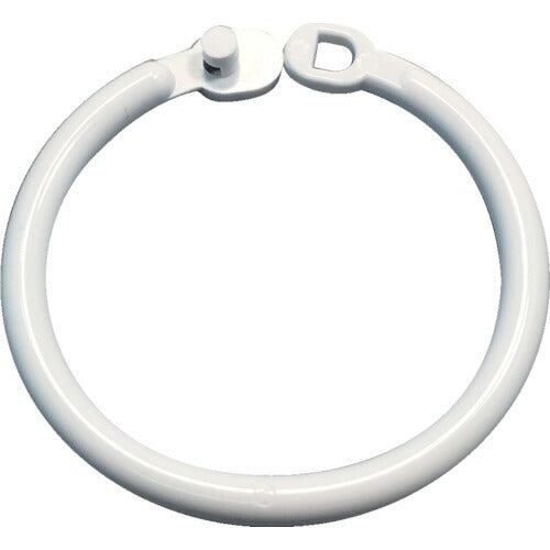 TRUSCO 樹脂製カードリング 4.5mmXΦ40mm 10個入 TKRJ40 トラスコ