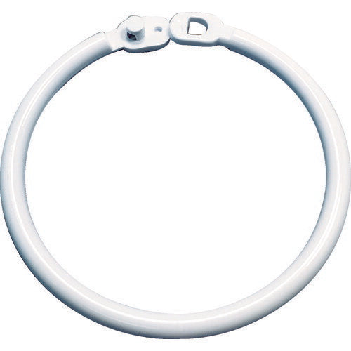 TRUSCO 樹脂製カードリング 5.0mmXΦ60mm 10個入 TKRJ60 トラスコ