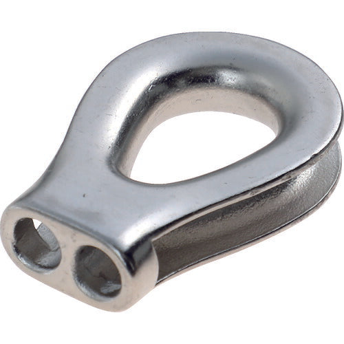 TRUSCO ロープシンブル 使用ロープ径6mm TKRS6 トラスコ