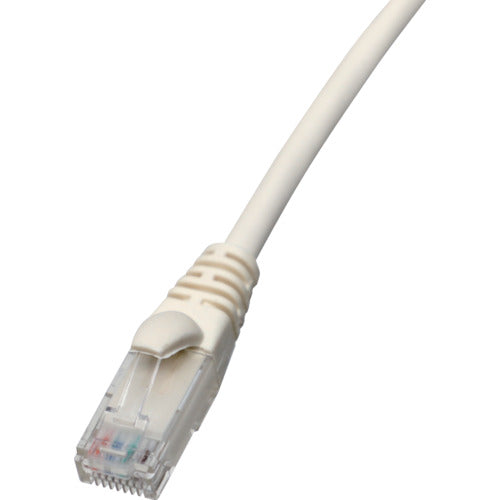 TRUSCO Cat6A対応ツメ折レ防止LANケーブル 10mホワイト TLANC6A10W トラスコ