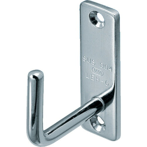 TRUSCO ステンレスロングアイフック 6mm (1個=1袋) TLEH6 トラスコ