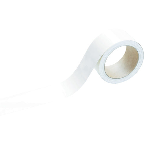 TRUSCO 蛍光ラインテープ100mmx10m ホワイト TLK10010W トラスコ