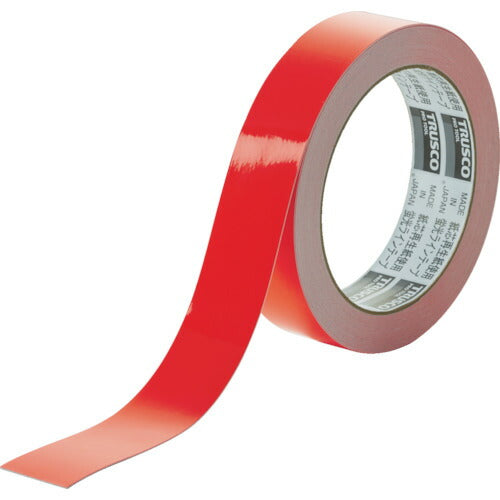 TRUSCO 蛍光ラインテープ25mmx10m レッド TLK2510R トラスコ