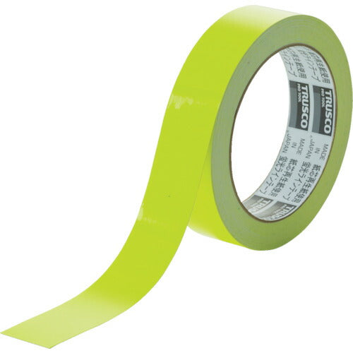 TRUSCO 蛍光ラインテープ25mmx10m イエロー TLK2510Y トラスコ