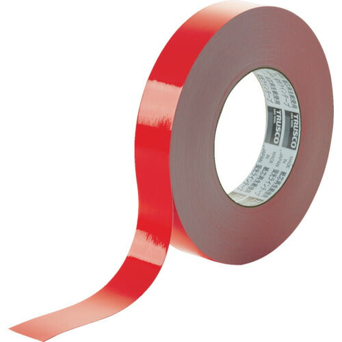 TRUSCO 蛍光ラインテープ25mmx33m レッド TLK2533R トラスコ