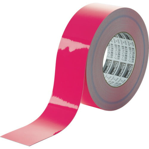TRUSCO 蛍光ラインテープ50mmx33m ピンク TLK5033P トラスコ