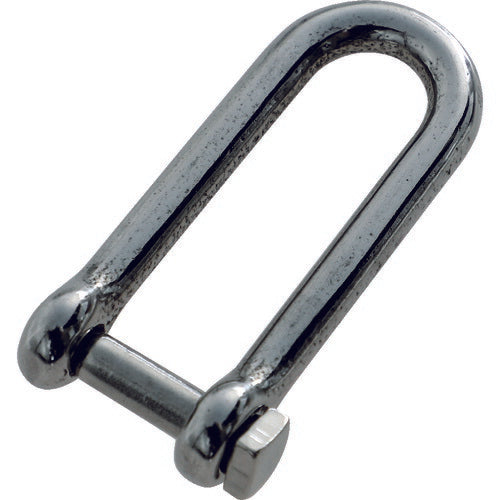 TRUSCO ロング角頭シャックル ステンレス製 D寸法4mm (1個=1袋) TLKS4 トラスコ