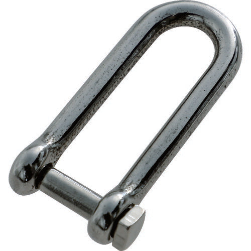 TRUSCO ロング角頭シャックル ステンレス製 D寸法5mm (1個=1袋) TLKS5 トラスコ
