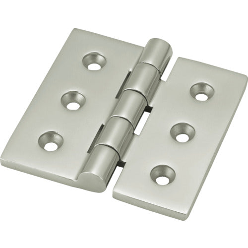 TRUSCO ステンレス製重量平型蝶番 全長100mm (1個=1袋) TLS100F トラスコ