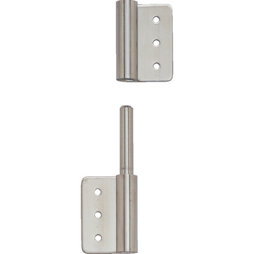 TRUSCO ステンレス製抜キ差シ旗蝶番 右用 全長50mm TLS100RX トラスコ