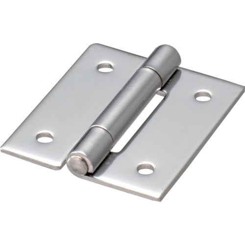 TRUSCO ステンレス製平型蝶番 全長40mm (1個=1袋) TLS40B トラスコ