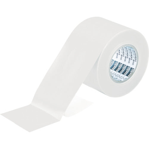 TRUSCO ラインテープ 屋内用 幅100mmX長サ50m ホワイト TLT100EAW トラスコ