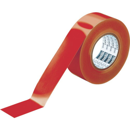 TRUSCO ラインテープ ゴミゼロタイプ 幅50mm×長サ50m レッド TLTS50ER トラスコ