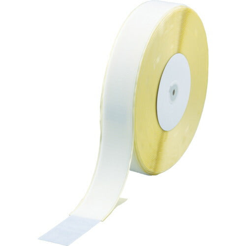 TRUSCO マジックテープ[[R下]] 糊付A側 幅50mmX長サ25m 白 TMAN5025W トラスコ