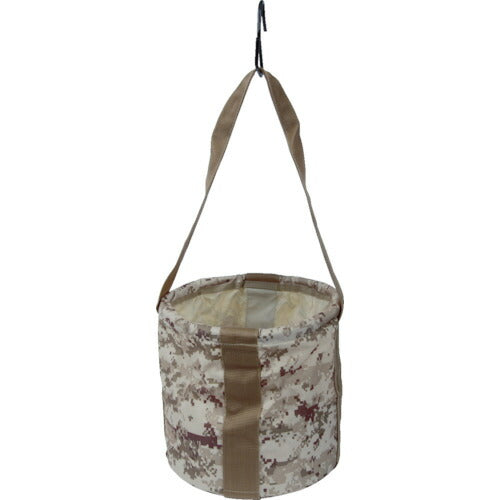 TRUSCO マルチポケット迷彩電工バケツ 270ΦXH280 AT付 TMBD270AT トラスコ