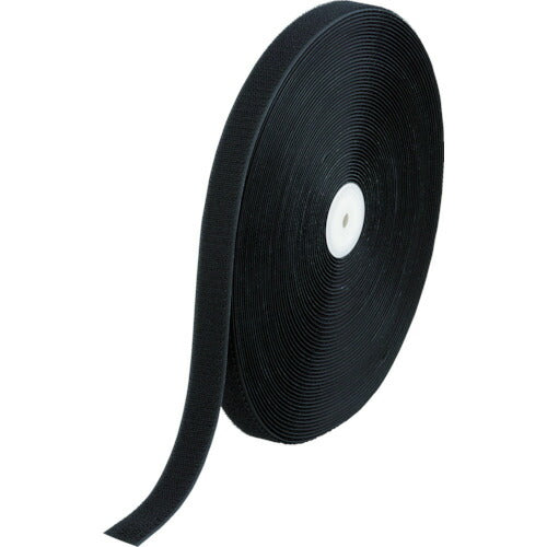 TRUSCO マジック結束テープ 縫製用B側 25mmX25m 黒 TMBH2525BK トラスコ