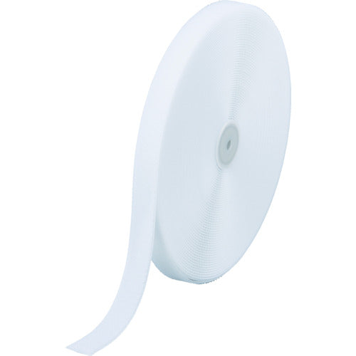 TRUSCO マジックテープ 縫製用B側 幅25mmX長サ25m 白 TMBH2525W トラスコ