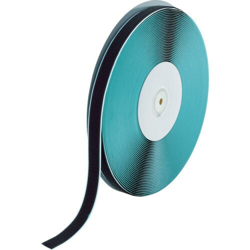 TRUSCO マジックテープ[[R下]] 糊付B側 20mm×25m 黒 TMBN2025BK トラスコ