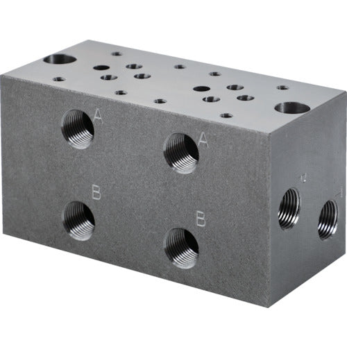 TRUSCO マニホールドブロック TMBW4 トラスコ