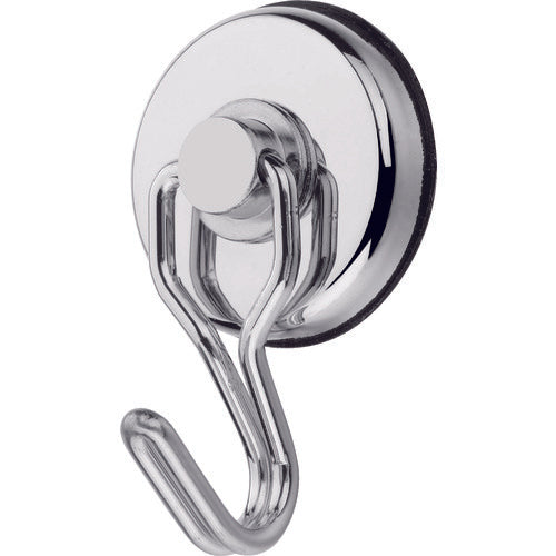 TRUSCO 強力マグネットフック 丸型 前後左右スウィングタイプ 7.9KG TMF35N トラスコ