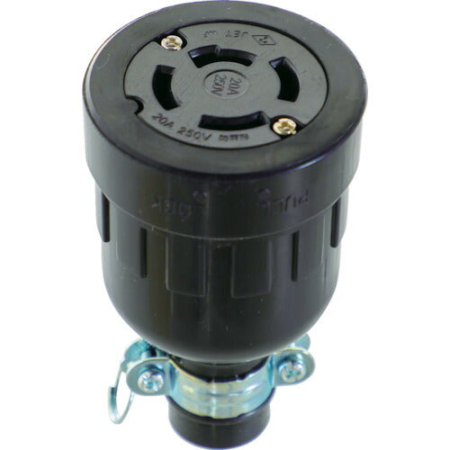 TRUSCO 引掛ゴムコネクタボデー接地3P TMH2648 トラスコ