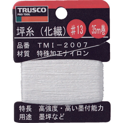 TRUSCO 坪糸(化繊) #13 35m巻 TMI2007 トラスコ