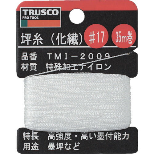TRUSCO 坪糸(化繊) #17 35m巻 TMI2009 トラスコ