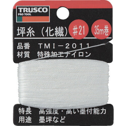 TRUSCO 坪糸(化繊) #21 35m巻 TMI2011 トラスコ