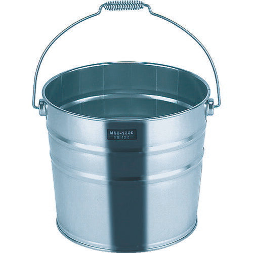 TRUSCO ステンレスバケツ 13L 300ΦXH260 取手付 TMNM13A トラスコ