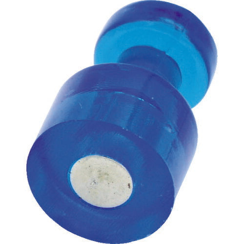 TRUSCO カラーマグネットピン 青 10個入リ TMPC10B トラスコ