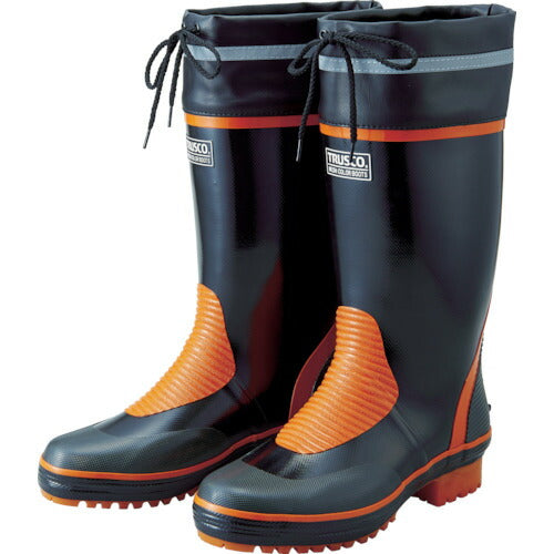 TRUSCO メッシュカラーブーツDX 24.0cm TMSB24.0 トラスコ