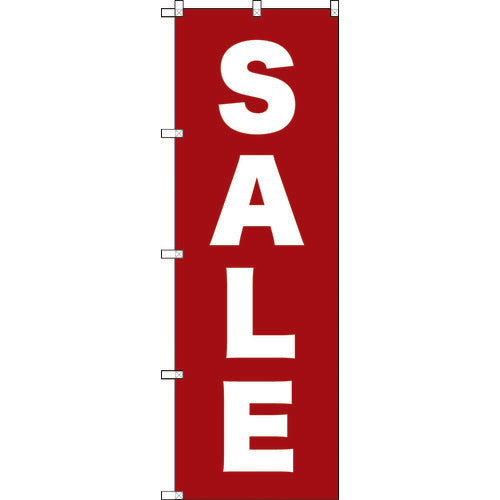 TRUSCO ノボリ 1800X600 SALE 赤白 TNB1S67006 トラスコ