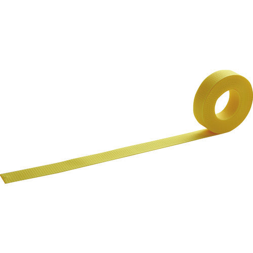 TRUSCO ナイロン平ベル 1.2t×25mm×5m 黄色 TNB255Y トラスコ