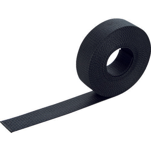 TRUSCO ナイロン平ベル 1.6t×30mm×5m 黒 TNB305BK トラスコ