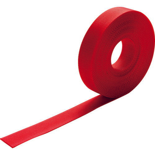 TRUSCO ナイロン平ベル 1.6t×38mm×5m 赤 TNB385R トラスコ