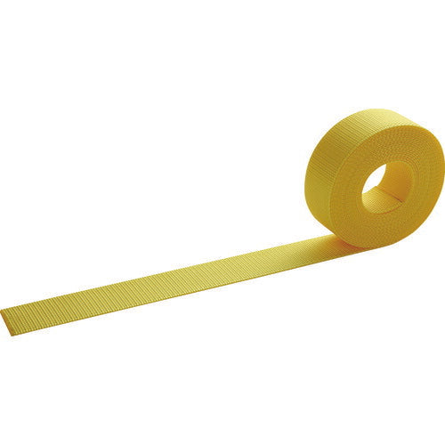 TRUSCO ナイロン平ベル 1.6t×38mm×5m 黄色 TNB385Y トラスコ