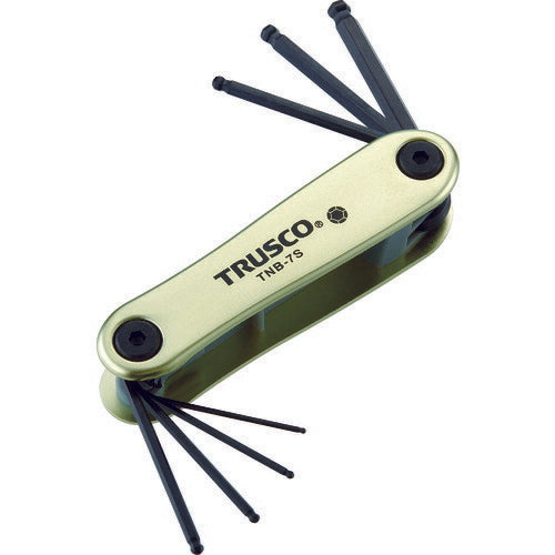 TRUSCO ボールポイント六角棒レンチセット ナイフ式 TNB7S トラスコ