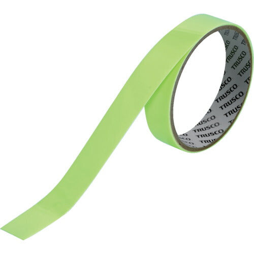 TRUSCO 高輝度蓄光蛍光テープ 12mmx1m TNBK1201 トラスコ